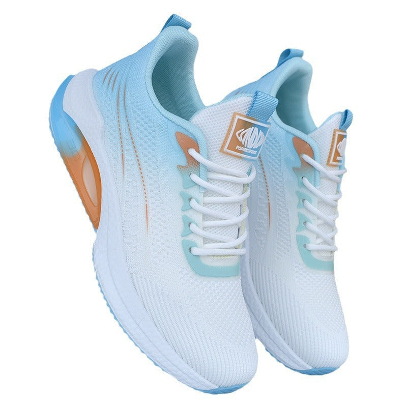 Damen Sportliche Sneaker mit atmungsaktivem Obermaterial und stoßdämpfendem Komfort R&B