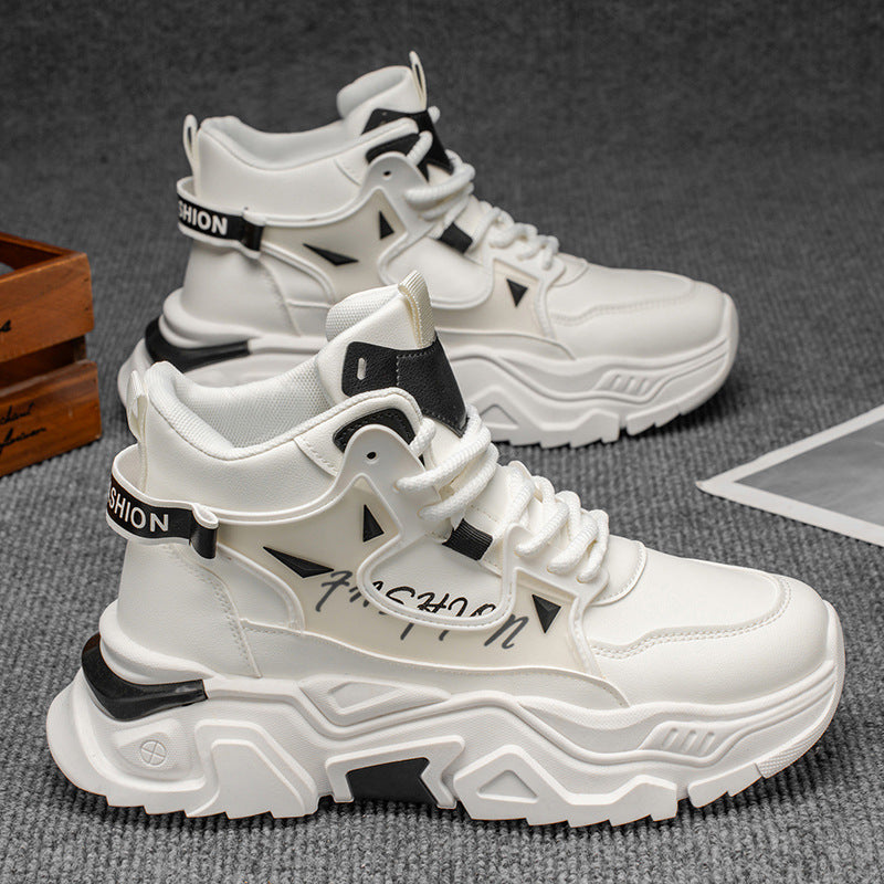 Damen modische High-Top Sneakers mit innovativem Design und stabiler Sohle