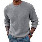 Herren Großer Strickpullover mit strukturiertem GewR&Be R&B