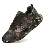 Damen Sportliche Camo-Sneaker mit atmungsaktivem Obermaterial