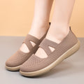 Damen Komfortable Slip-On Schuhe mit elastischen Einsätzen R&B
