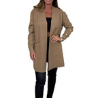 Damen Elegante Strickjacke mit Knopfdetails und Taschen R&B