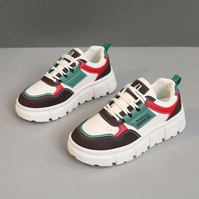 Damen sportliche Sneakers mit dämpfender Sohle und modischem Design R&B
