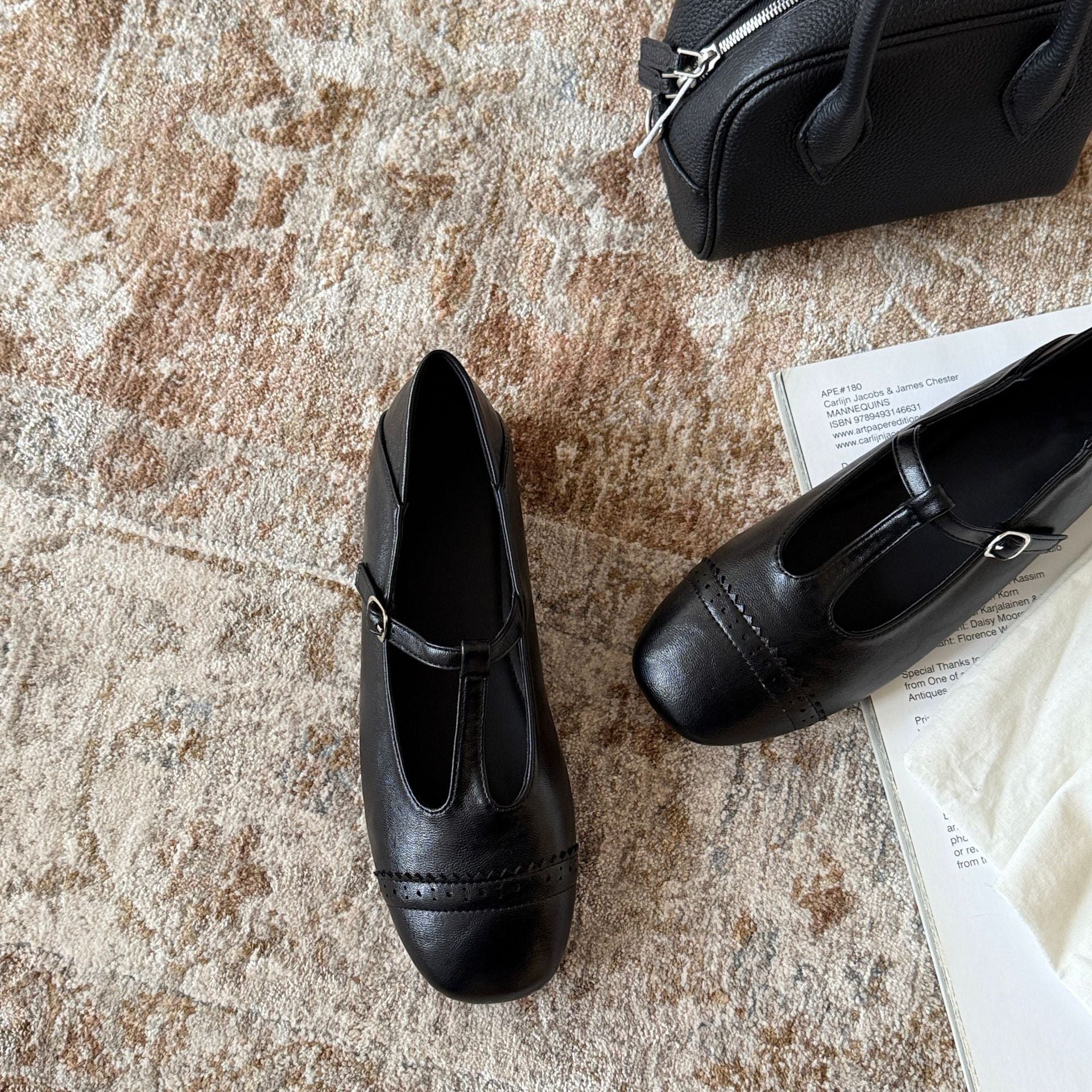 Damen Ballerinas mit modischem Riemchen und komfortabler Polsterung R&B