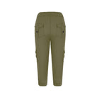 Damen Praktische Freizeithose mit seitlichen Taschen und verstellbarem Bund R&B