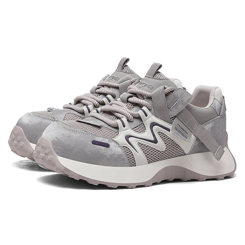 Damen Lauf- und Freizeitsneaker mit atmungsaktivem Obermaterial und rutschfester Sohle R&B