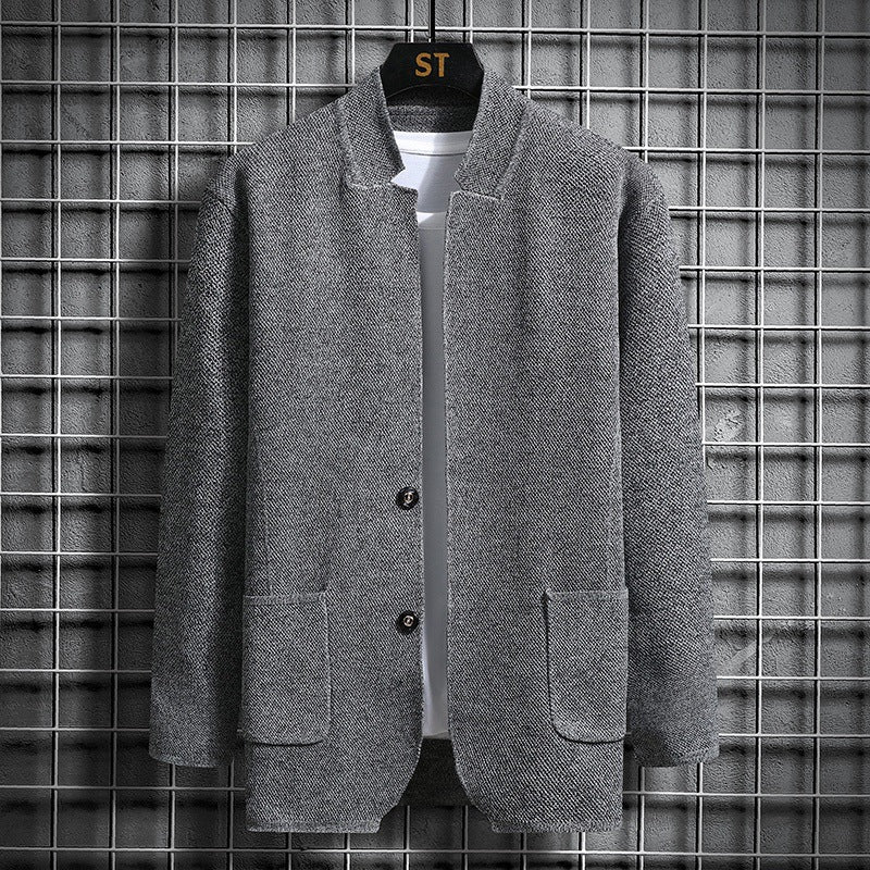 Damen elegante Jacke mit strukturiertem Design und praktischen Taschen R&B