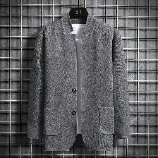 Damen elegante Jacke mit strukturiertem Design und praktischen Taschen R&B