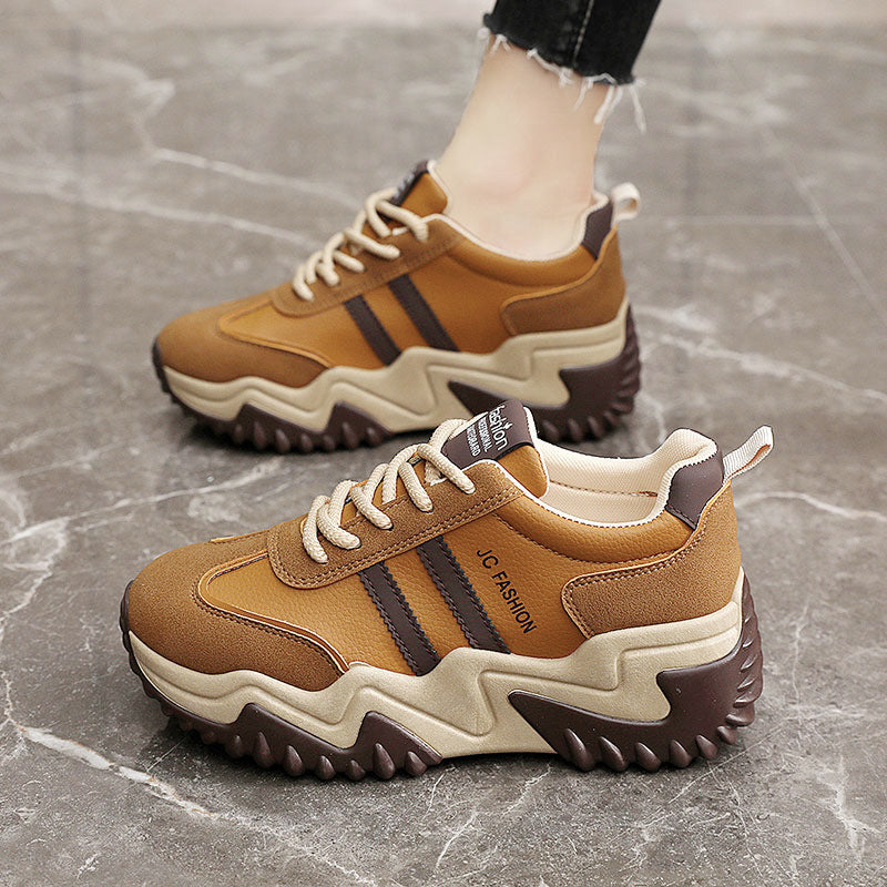 Damen Trendige Chunky Sneakers mit dämpfendem Sohlenprofil R&B