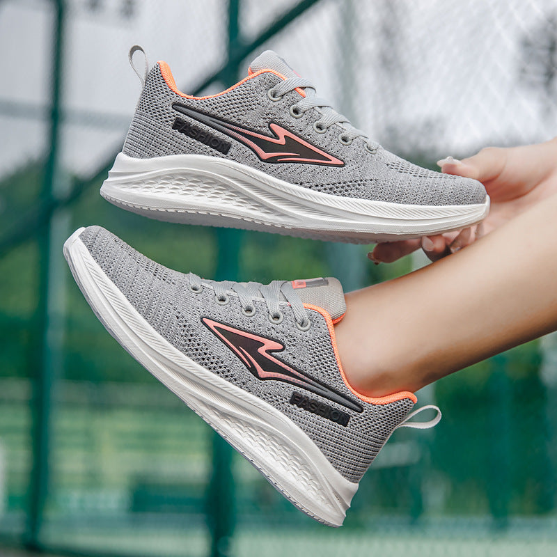 Damen Atmungsaktive Laufschuhe mit rutschfester Laufsohle und flexibler Dämpfungstechnologie R&B