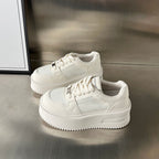 Damen Sneakers mit dickem Plateau und atmungsaktiver Obermaterialstruktur R&B