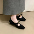 Damen Halbschuhe mit elegantem Riemen und angenehm gepolstertem Fußbett R&B