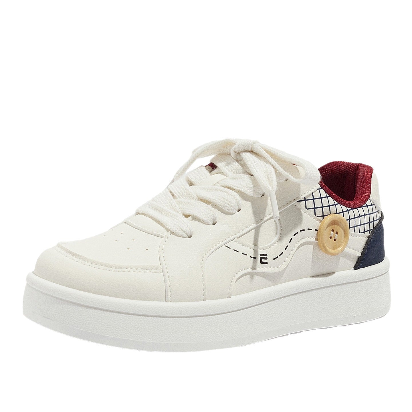 Damen Modische Freizeitschuhe mit einzigartigen Knopf-Details