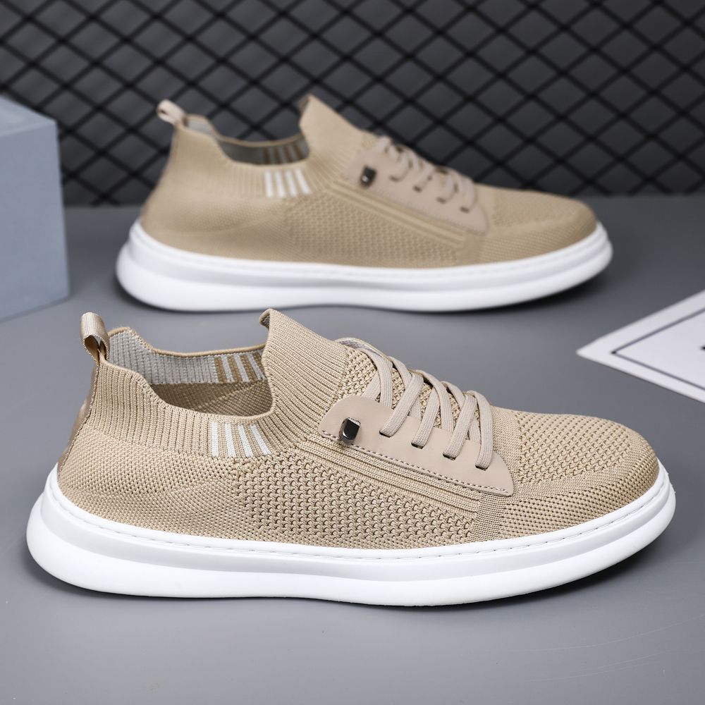 Damen Atmungsaktive Sneakers mit elastischem Kragen und rutschfester Sohle R&B