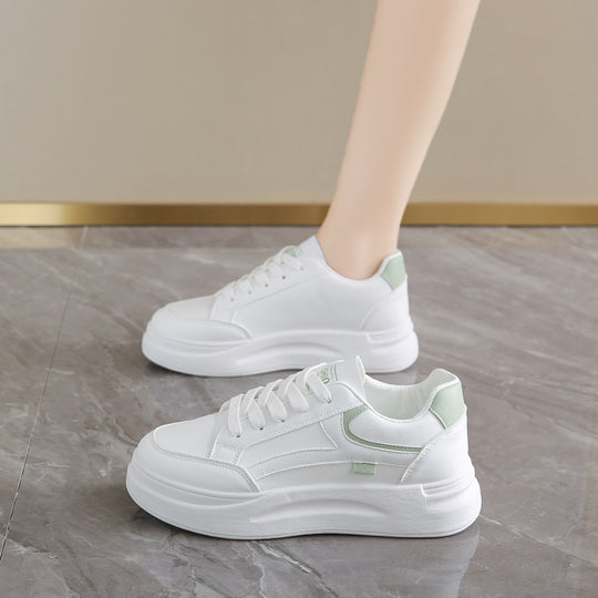 Damen Plateausneaker mit modischem Design und dämpfender Sohle R&B
