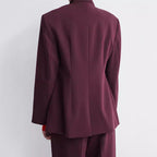 Damen Oversized Blazer mit doppelter Knopfleiste und modernem Schnitt R&B