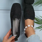 Damen Atmungsaktive Slip-On Schuhe aus Netzmaterial R&B