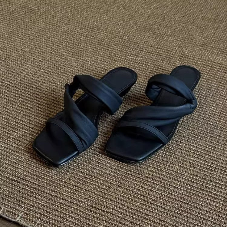 Damen modische Riemchen-Sandalen mit bequemer Fußbettgestaltung R&B