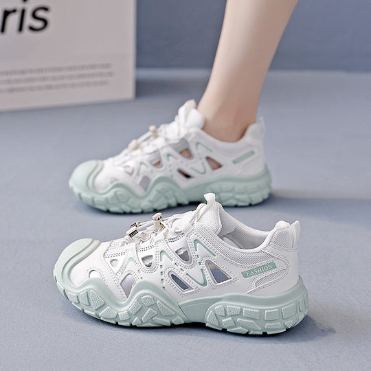 Damen Sportschuhe mit atmungsaktiver Mesh-Oberfläche und elastischer Dämpfung R&B