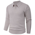 Herren lässiger Pullover mit modernem Kragen R&B