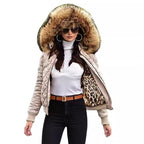 Damen Urbaner Steppjacke mit Weichem Kunstfellkragen R&B