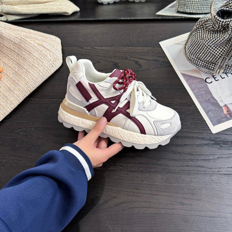 Damen Sportliche Sneakers aus hochwertigem Wildleder mit dämpfender Sohle R&B