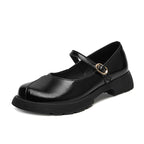 Damen Ballerinas mit verstellbarem Riemen und rutschfester Sohle