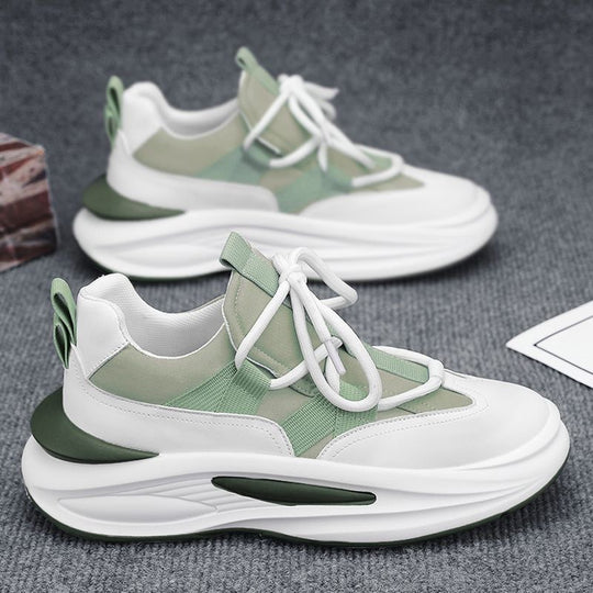 Damen Sportliche Sneakers mit atmungsaktivem Obermaterial und robustem Sohlenprofil R&B