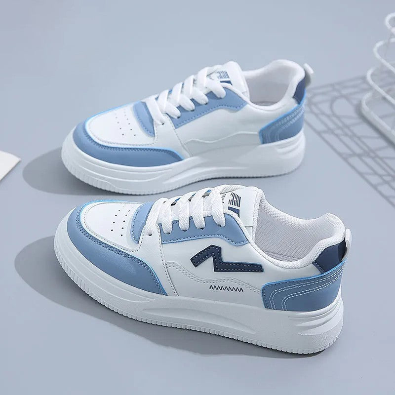 Damen Sportliche Freizeitschuhe mit Plateau und modischen Akzenten R&B