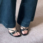 Damen Elegante und stilvolle Sling-Sandalen mit modischem Riemchen und hochkomfortablem Absatz R&B