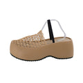Damen Plattform-Sandalen mit innovativem Netzdesign und rutschfester Sohle R&B