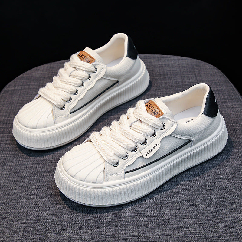 Damen Modische Sneakers mit strukturierter Oberflächenverarbeitung und bequemer Laufsohle R&B