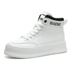 Damen Hohe Modische Sneakers mit dämpfender Sohle R&B