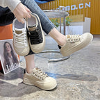 Damen Sneakers mit rutschfester Sohle und extra dicker Profilsohle R&B