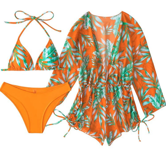 Damen Romper mit floralem Cut-Out Design R&B