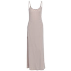 Damen Elegantes Maxikleid mit schlichten Trägern und fließendem Schnitt R&B