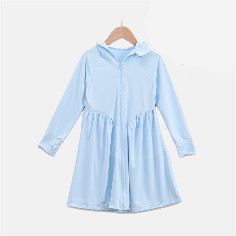 Damen atmungsaktive UV-Schutzjacke mit hohem Kragen R&B