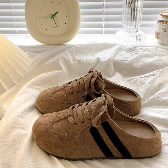 Damen Sneaker mit lässigem Schnürdesign und hochwertigem Wildleder R&B