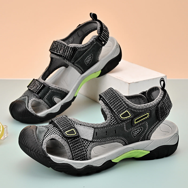 Damen Sportliche Outdoor-Sandalen mit verstellbaren Riemen und rutschfester Sohle R&B