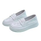 Damen Slip-On Sneakers mit atmungsaktivem Obermaterial und komfortablem Fußbett R&B