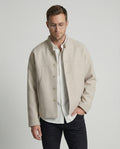 Herren Jacke im Neo-Chinese Style Stehkragen Herbst Freizeit