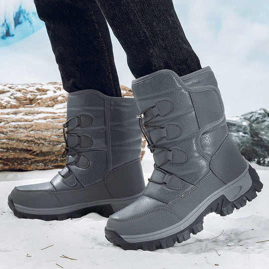 Damen Winterstiefel mit isolierendem Futter und rutschfester Profilsohle R&B