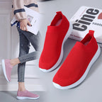 Damen Leichte und atmungsaktive Slip-On Sneakers R&B