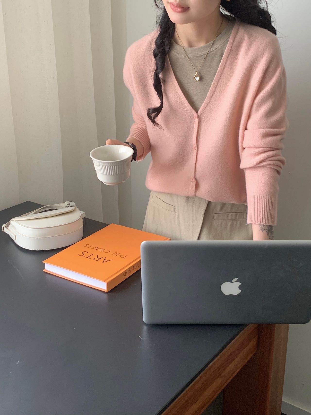 Femme Weicher -Mix Cardigan R&B