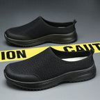 Damen Atmungsaktive Slip-On Freizeitschuhe mit flexiblem Material