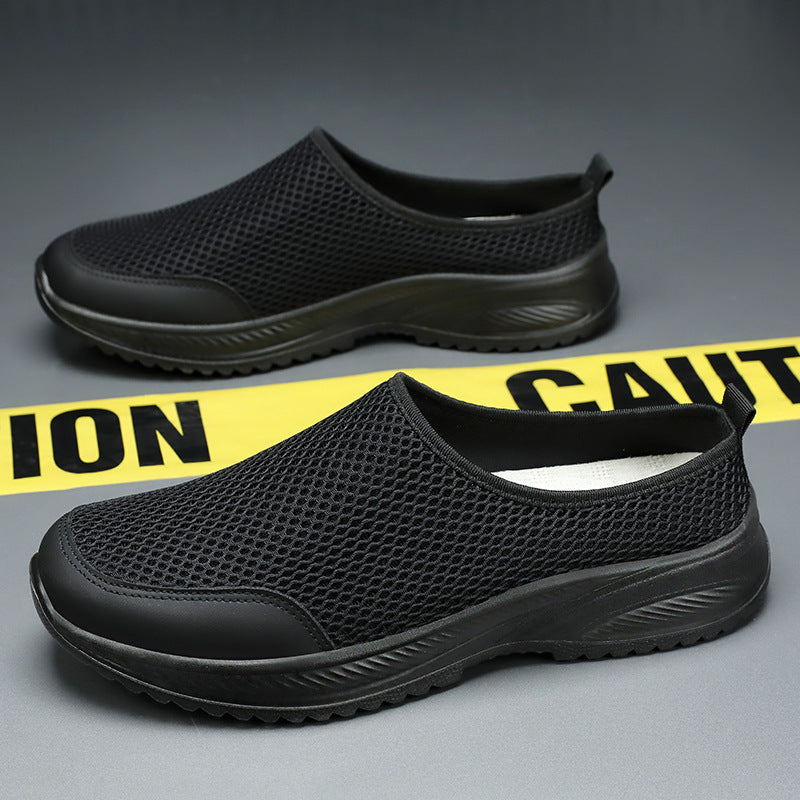 Damen Atmungsaktive Slip-On Freizeitschuhe mit flexiblem Material