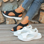 Damen Freizeitsandalen mit atmungsaktiven Riemen und rutschfester Sohle R&B