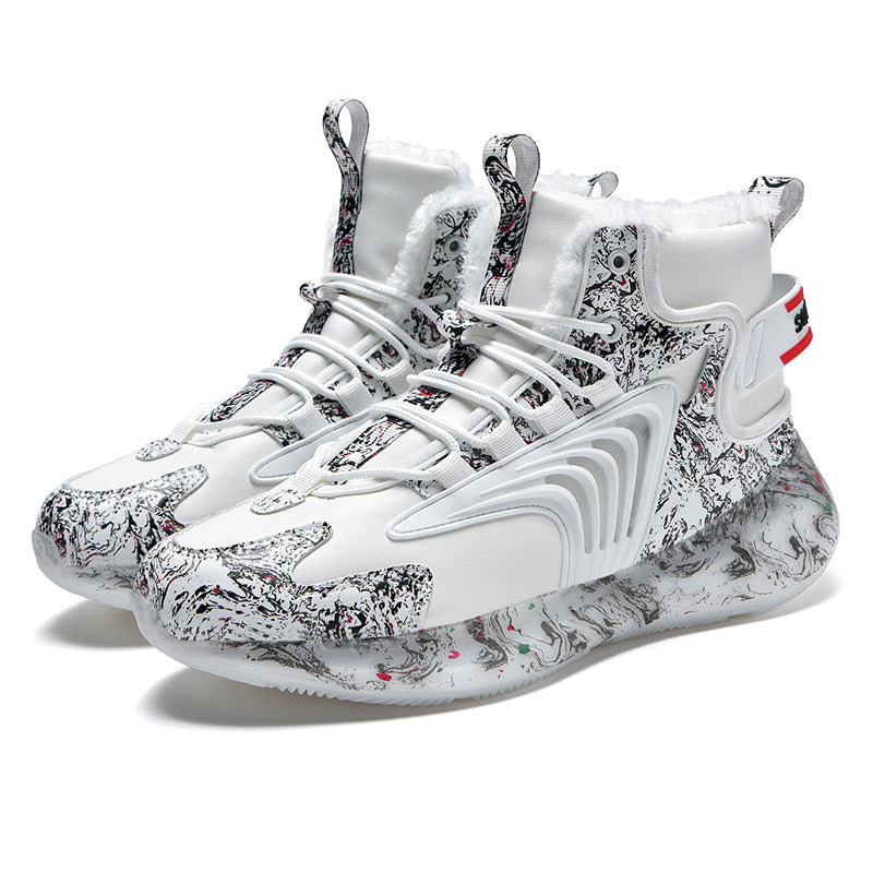 Damen High-Top Sneakers mit isoliertem Innenfutter und rutschfester Sohle R&B