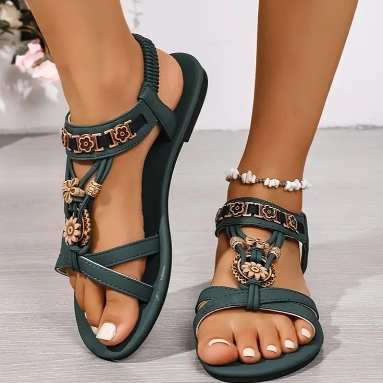 Damen Komfortable Sandalen mit bohemian-inspiriertem Design R&B