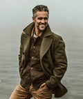 Herren elegante Wolljacke